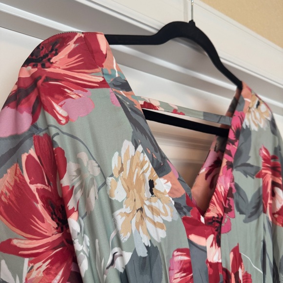 Leona Edmiston Floral V-Neck Maxi Dress - Picture 5 of 7